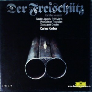 ヤノヴィッツ、マティス、シュライアー、カルロス・クライバー指揮シュターツカペレ・ドレスデン / ウェーバー：歌劇《魔弾の射手》全曲